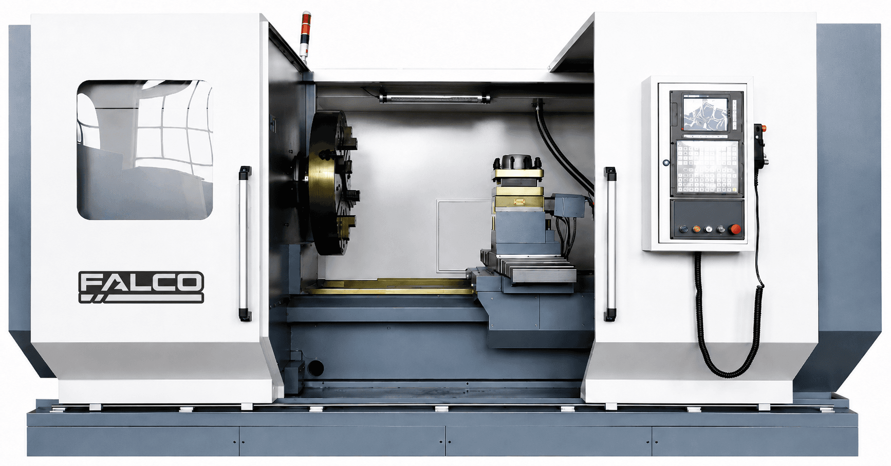 FALCO CAK80 CNC Yatay Torna (700mm Kızak)