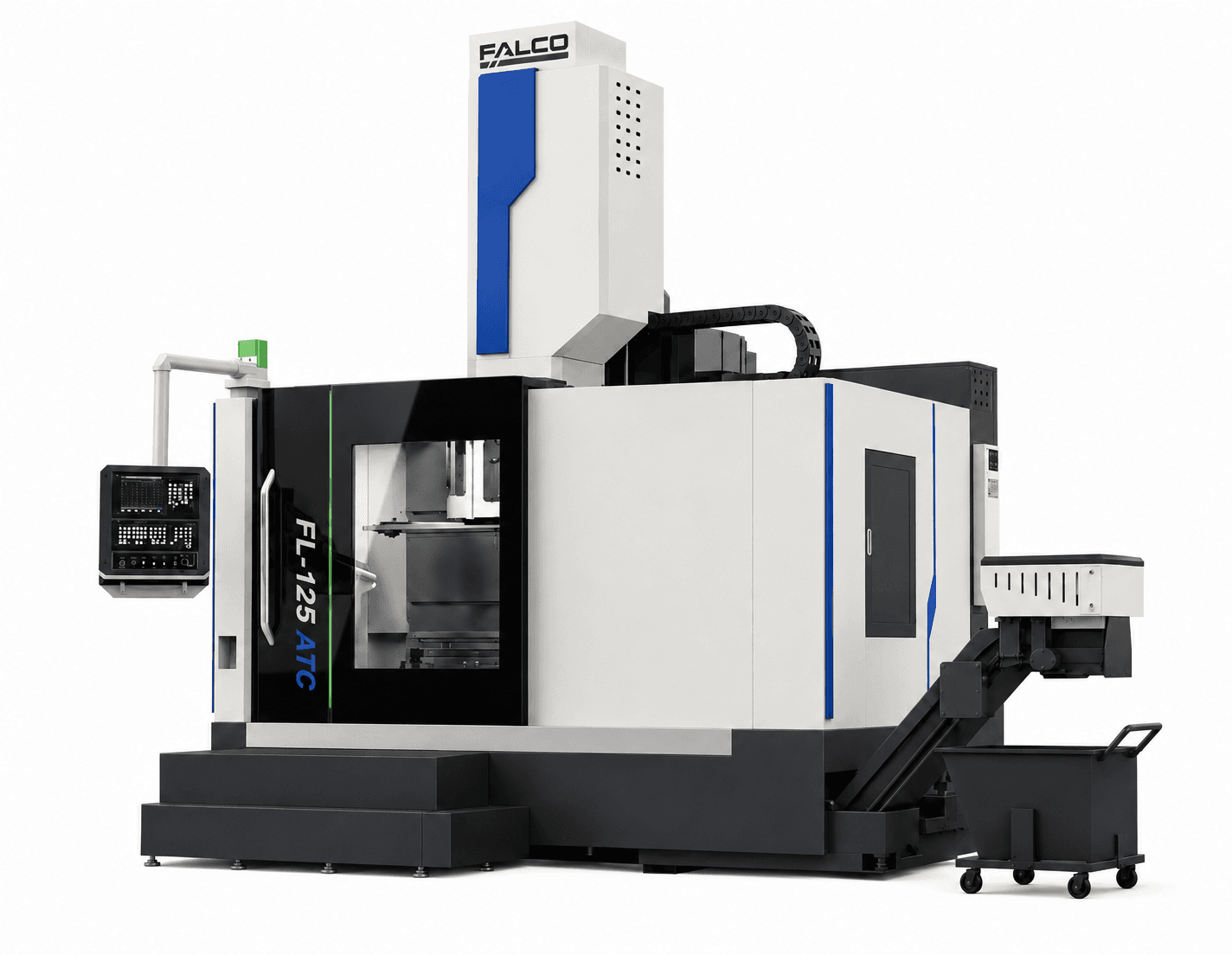 FALCO FL-125 ATC C Ekseni CNC Dikey Torna